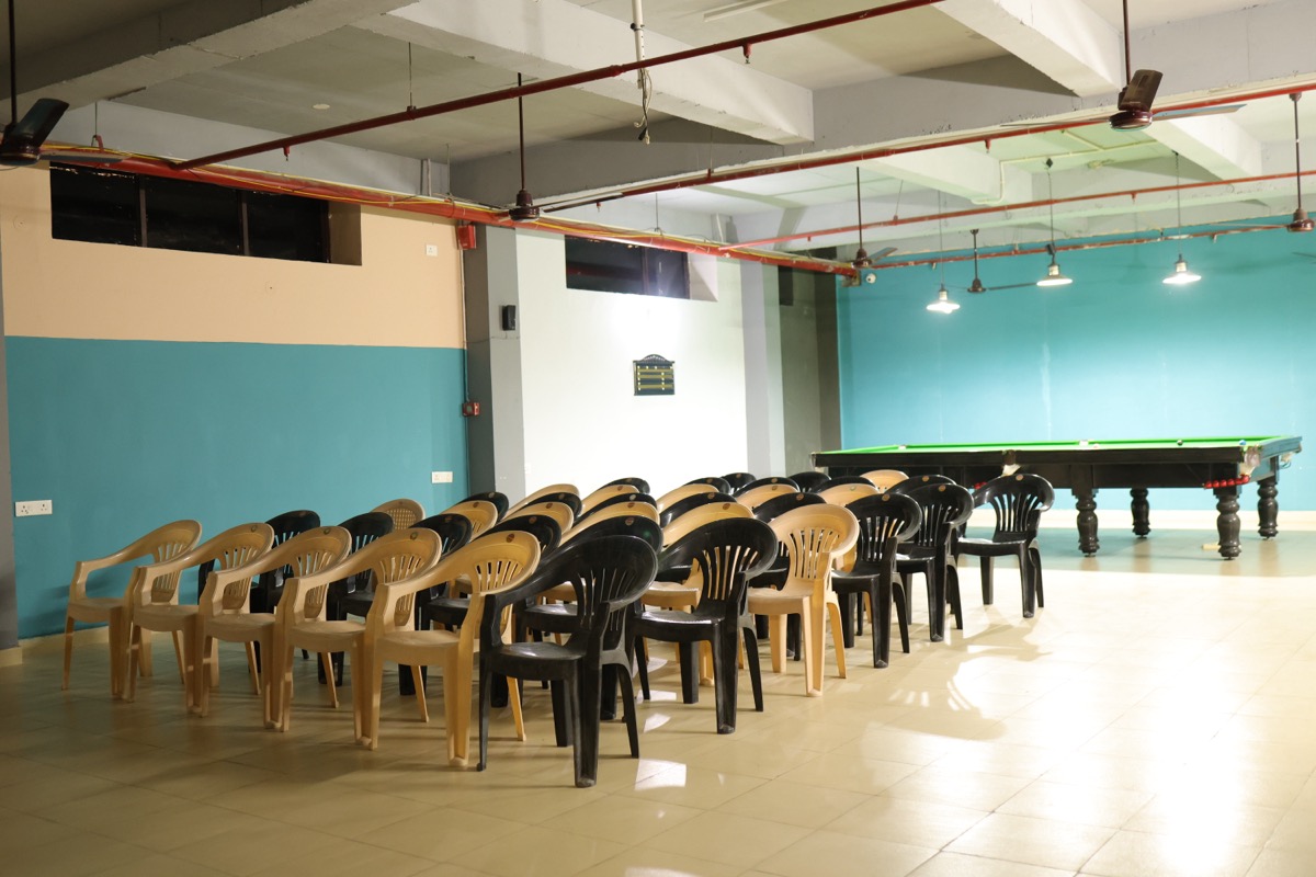 TV and recreation room